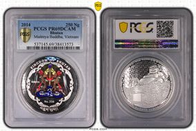 2014 250 Ng Maitreya Buddha, Vietnam PR69DCAM
