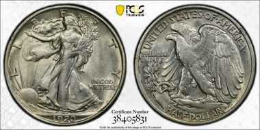1920 50C AU58