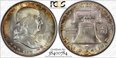 1951 50C MS66+ FBL
