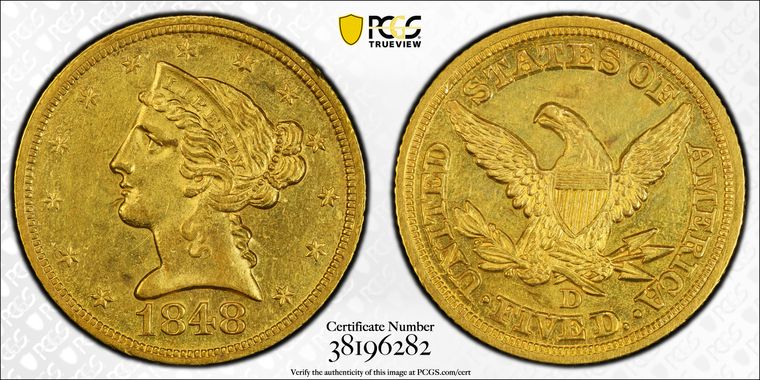 Cert 38196282 - Coin Image