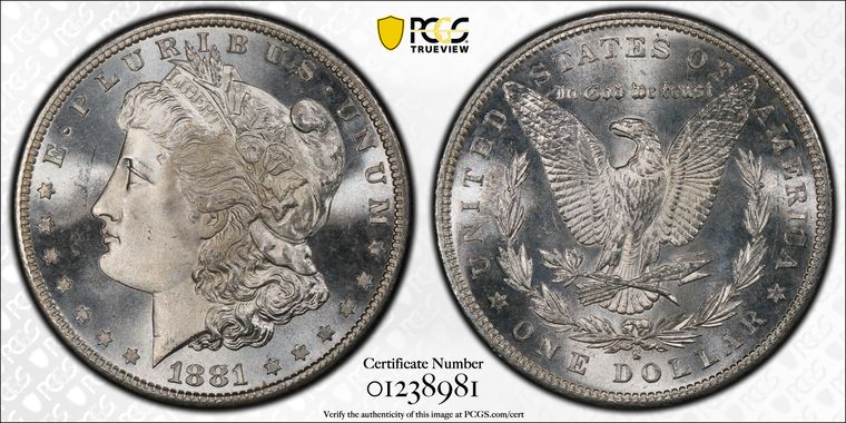 Cert 01238981 - Coin Image