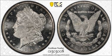 1885-CC $1 MS64DMPL