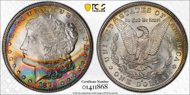 1879-S $1 MS66+