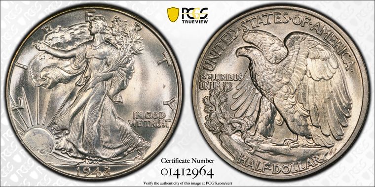 Cert 01412964 - Coin Image