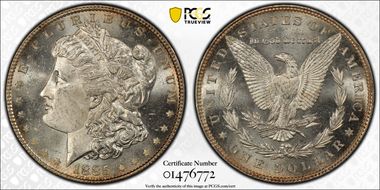 1885 $1 MS64PL