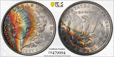 1887 $1 MS64+