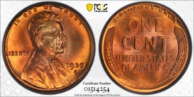 1930-S 1C MS66RD
