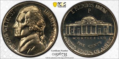 1942-P 5C Silver PR66