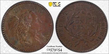 1794 1C Head of 1795 XF45BN