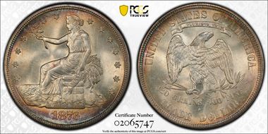 1876-S T$1 MS65
