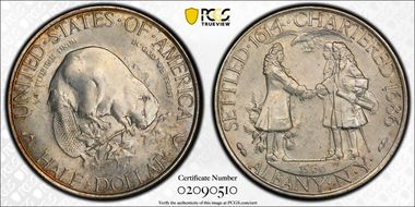 1936 50C Albany MS64