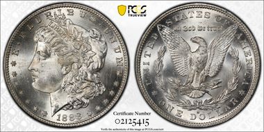 1888-S $1 MS65+