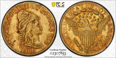 1796 $2.50 Stars XF45+