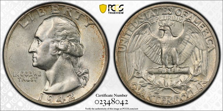 Cert 02348042 - Coin Image