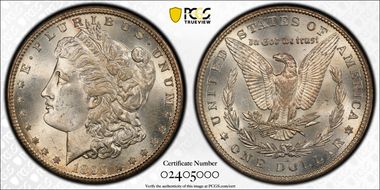 1899-S $1 MS65