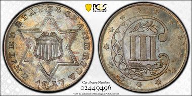1857 3CS MS64+ 