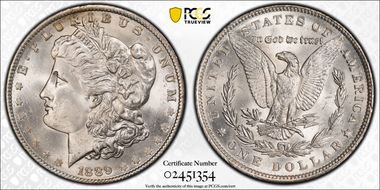 1889 $1 MS65