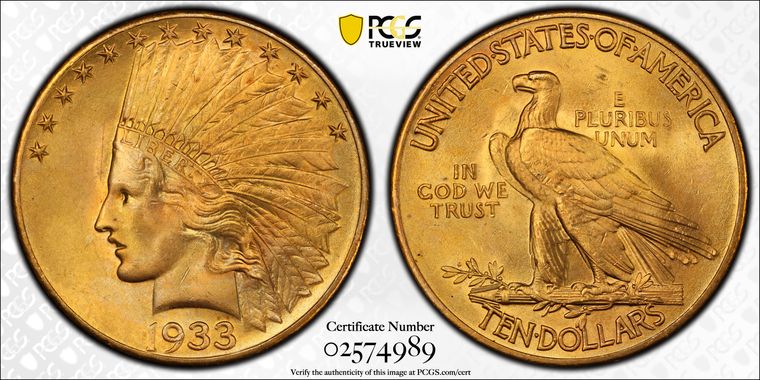 Cert 02574989 - Coin Image