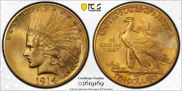 Cert 02619169 - Coin Image