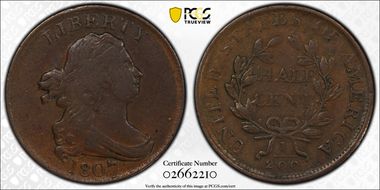 1807 1/2C VF30BN