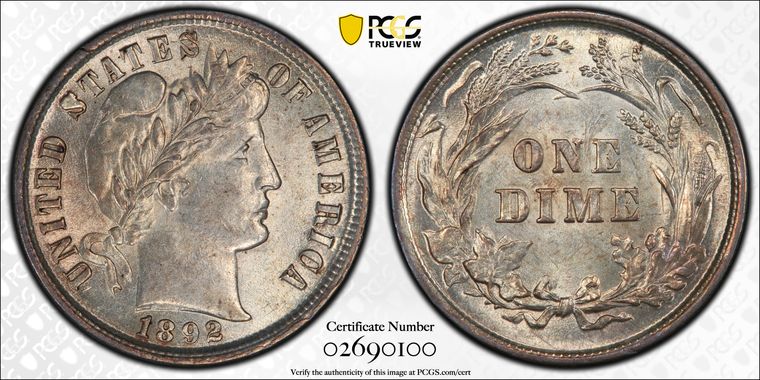 Cert 02690100 - Coin Image