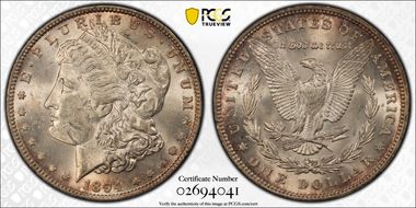 1894 $1 MS62