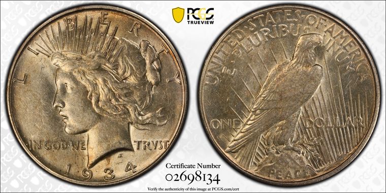 Cert 02698134 - Coin Image