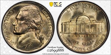 1945-P 5C DDR FS-801 MS64