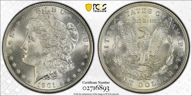 1901-O $1 MS65