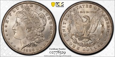 1886-O $1 MS62