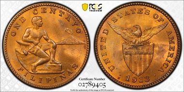 1913-S/S 1C Allen-2.11a MS65RD