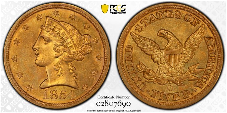 Cert 02807690 - Coin Image