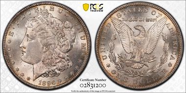 1890-CC $1 MS63