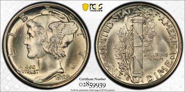 1929-S 10C DDO FS-101 (010.3) MS66FB