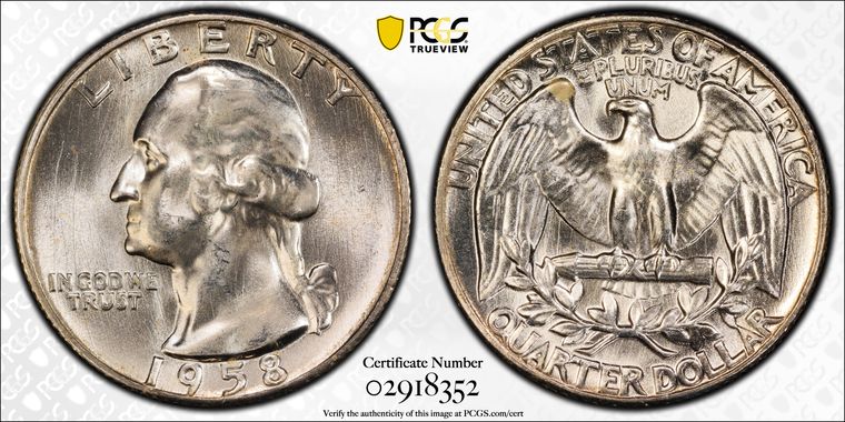 Cert 02918352 - Coin Image