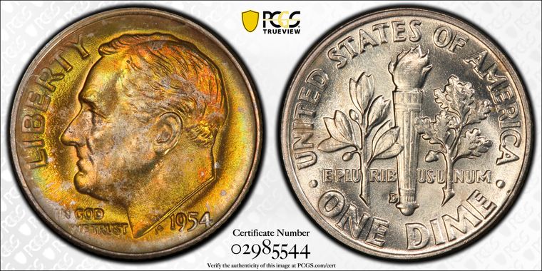 Cert 02985544 - Coin Image