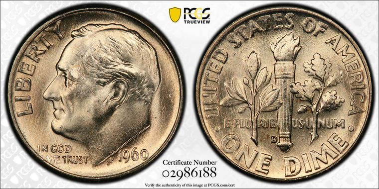 Cert 02986188 - Coin Image