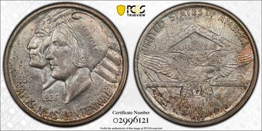 1935-D 50C Arkansas MS67