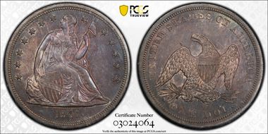 1841 $1 MS63