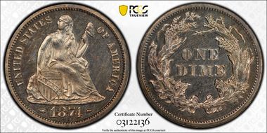 1874 10C Arrows PR61