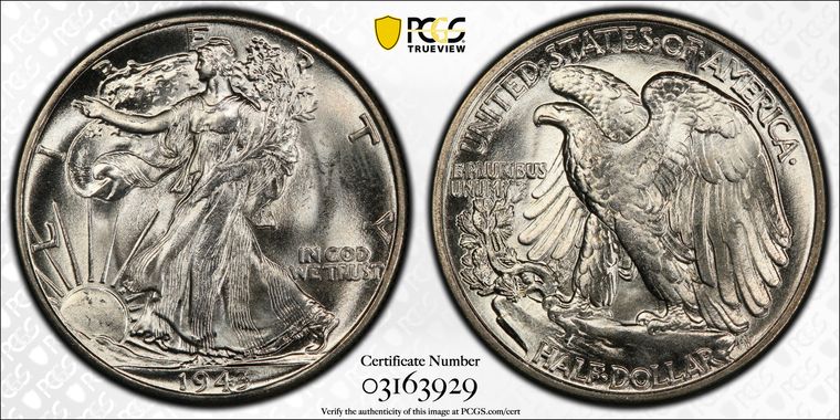 Cert 03163929 - Coin Image