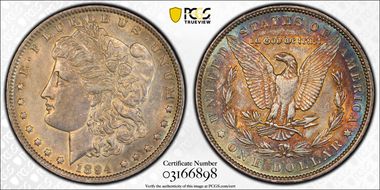 1894 $1 XF40