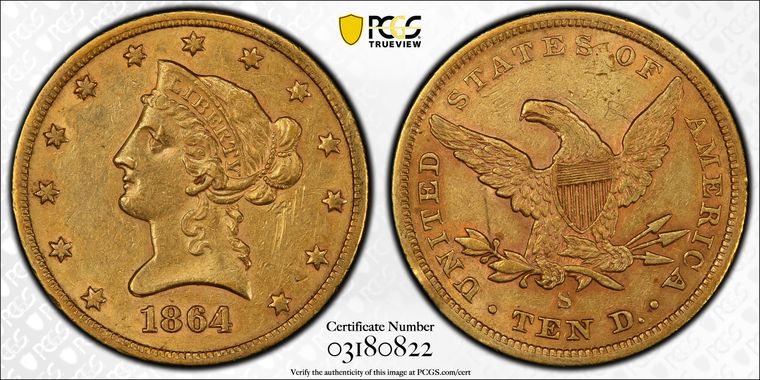 Cert 03180822 - Coin Image