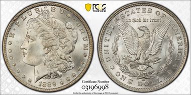 1889-O $1 MS65+ 