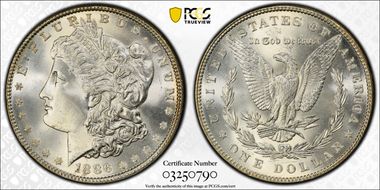 1886 $1 MS67