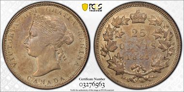 1885 25C Curved 5 XF45