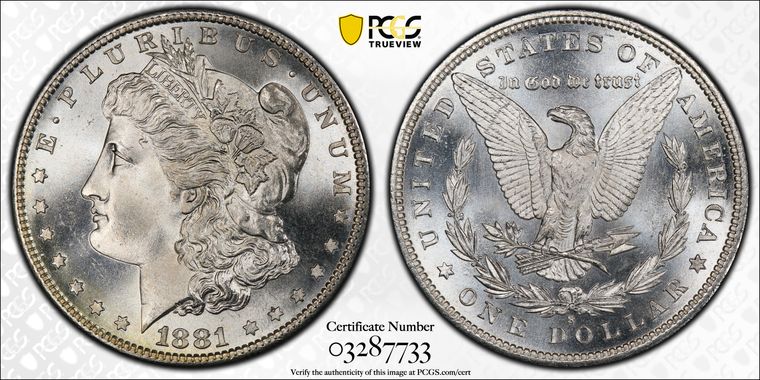 Cert 03287733 - Coin Image