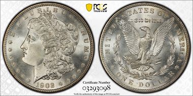 1902 $1 MS67