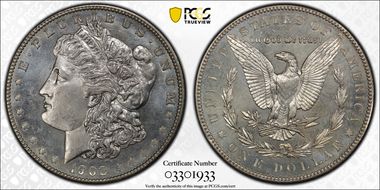 1902 $1 MS64PL