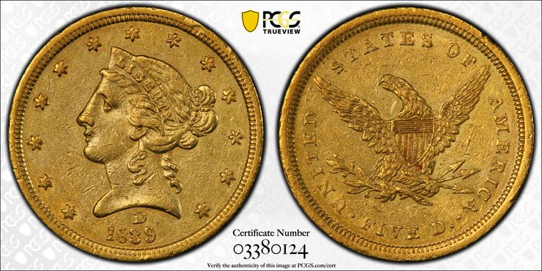 Cert 03380124 - Coin Image